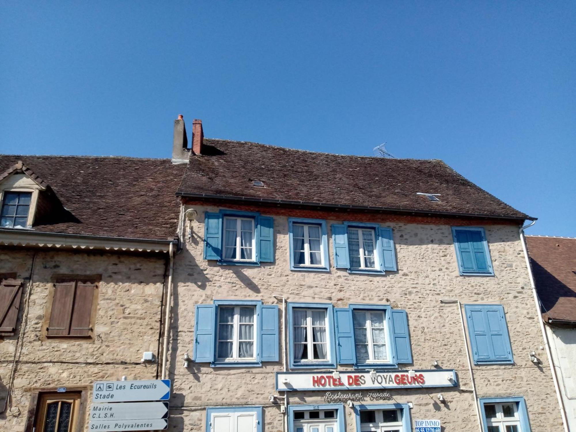 Chambres D'Hotes Des Voyageurs Magnac-Bourg Exterior photo